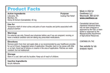 Load image into Gallery viewer, THC-Free Topical Pain Patch (3 Pack)